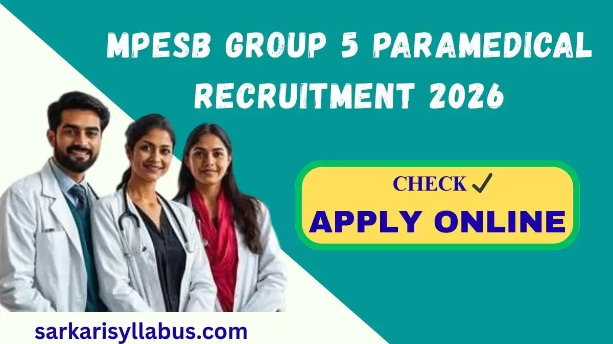 MPESB Group-5 Recruitment 2026