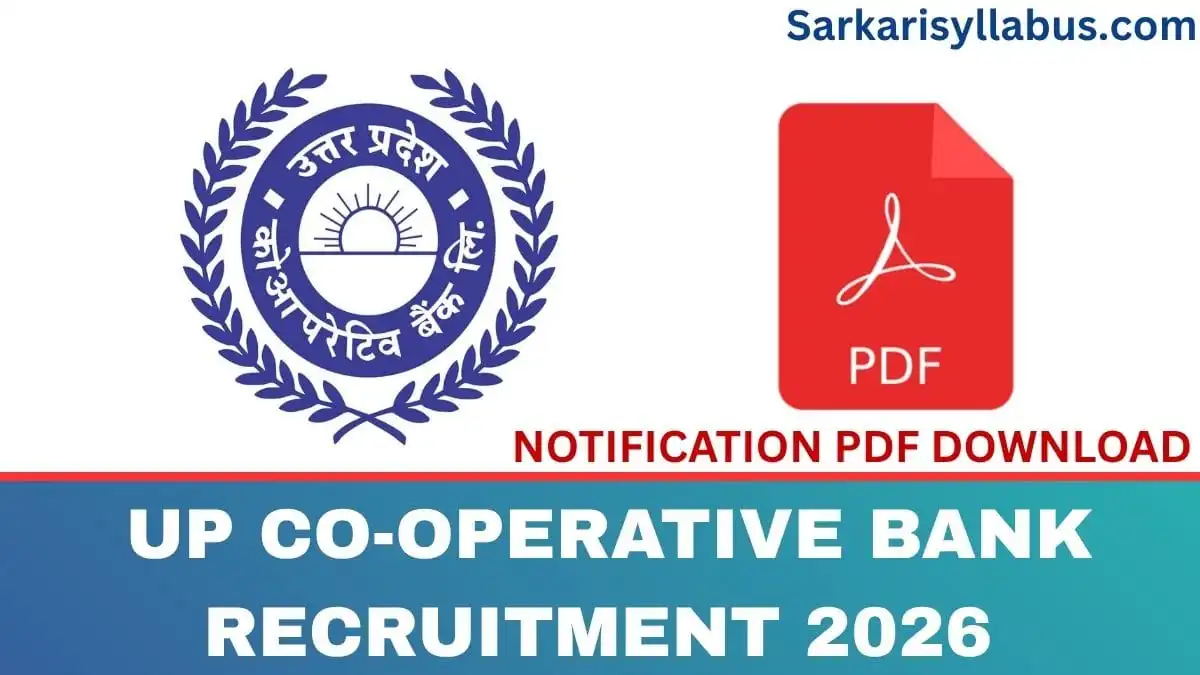 UP Cooperative Bank Recruitment 2026