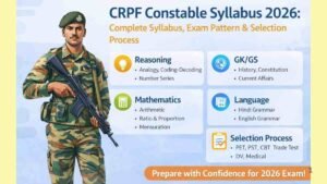 CRPF Constable Syllabus 2026