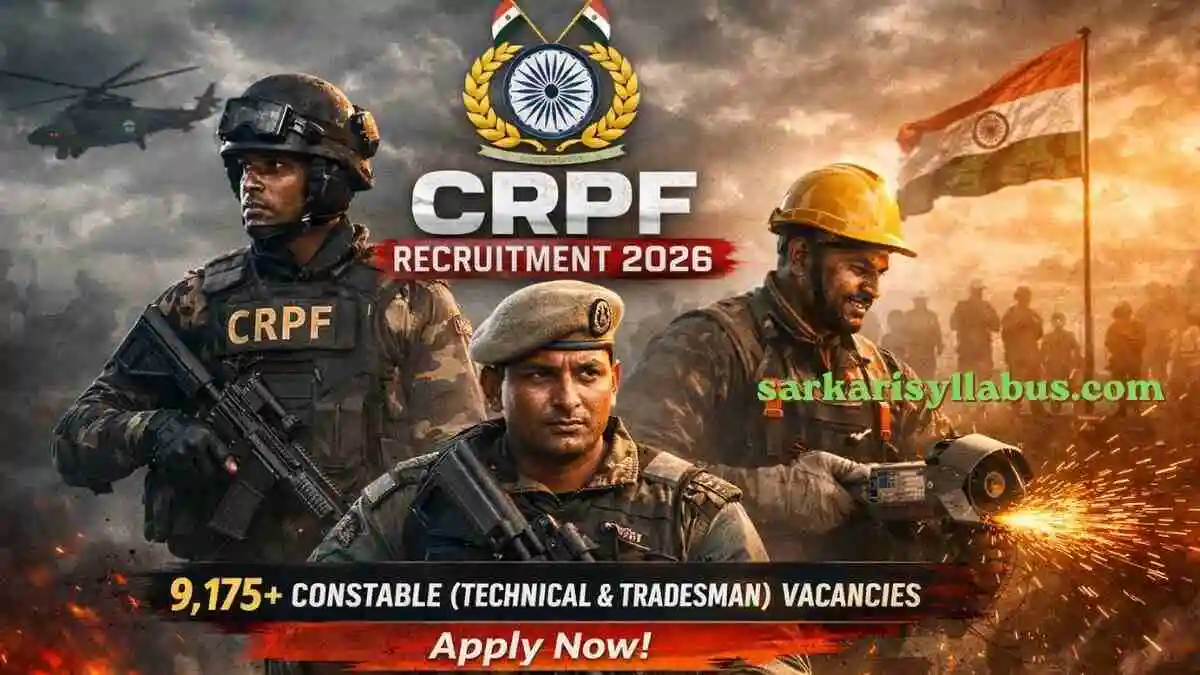 CRPF Recruitment 2026
