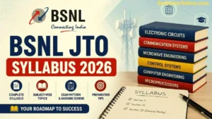 BSNL JTO Syllabus 2026- PDF Download