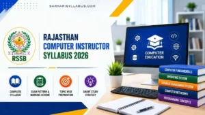 Rajasthan Computer Instructor Syllabus 2026- PDF Download