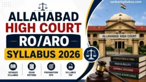Allahabad High Court RO ARO Syllabus 2026- PDF Download