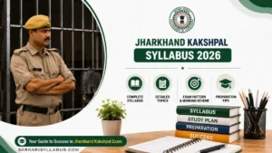 Jharkhand Kakshpal Syllabus 2026- PDF Download