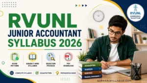 RVUNL Junior Accountant Syllabus 2026- PDF Download