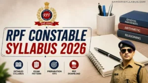RPF Constable Syllabus 2026- PDF Download
