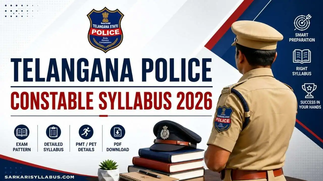 Telangana Police Constable Syllabus 2026