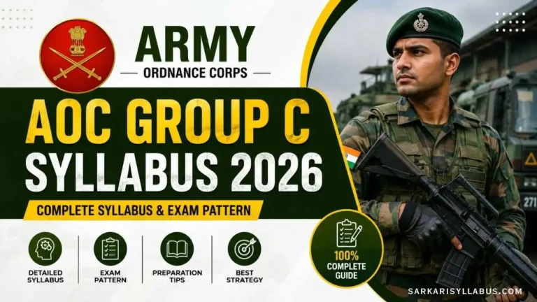 Army AOC Syllabus 2026