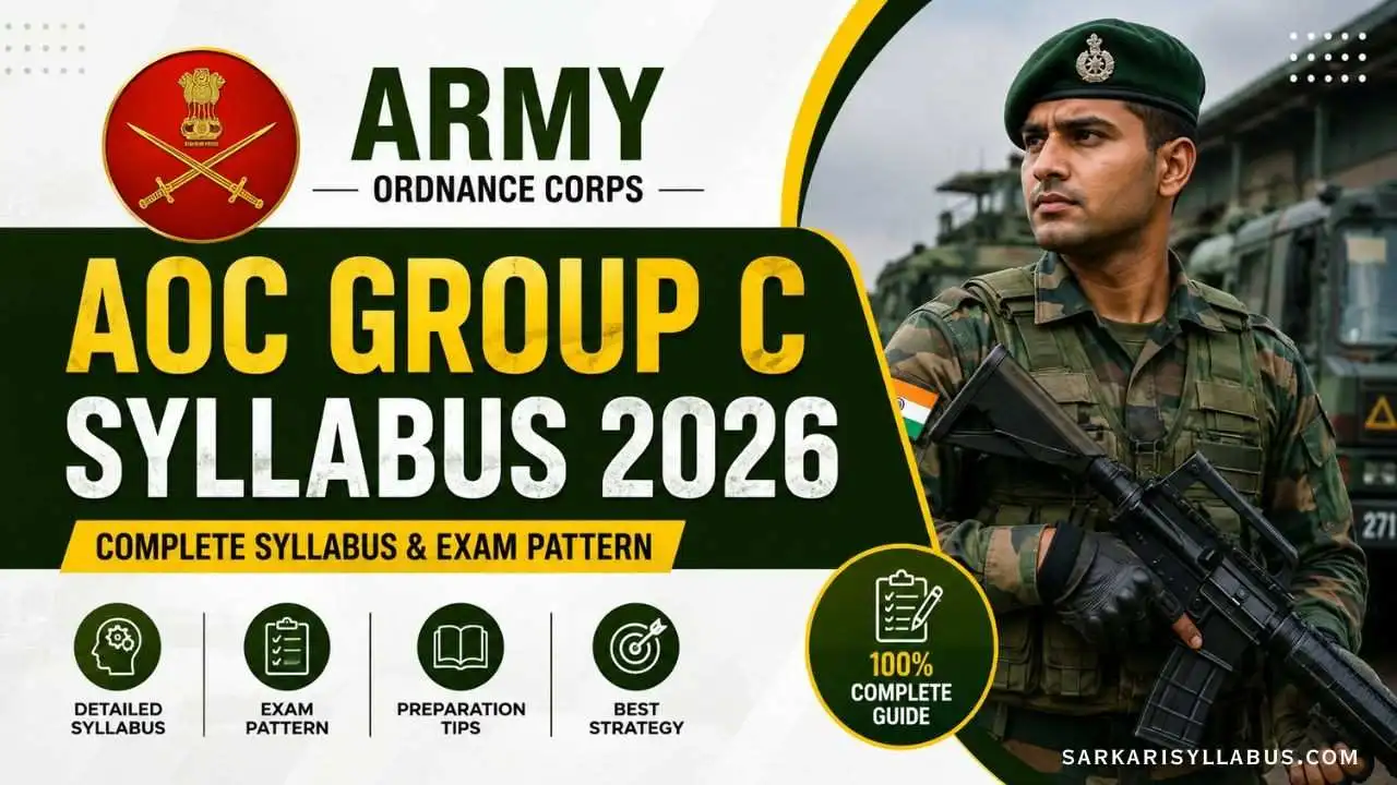 Army AOC Syllabus 2026