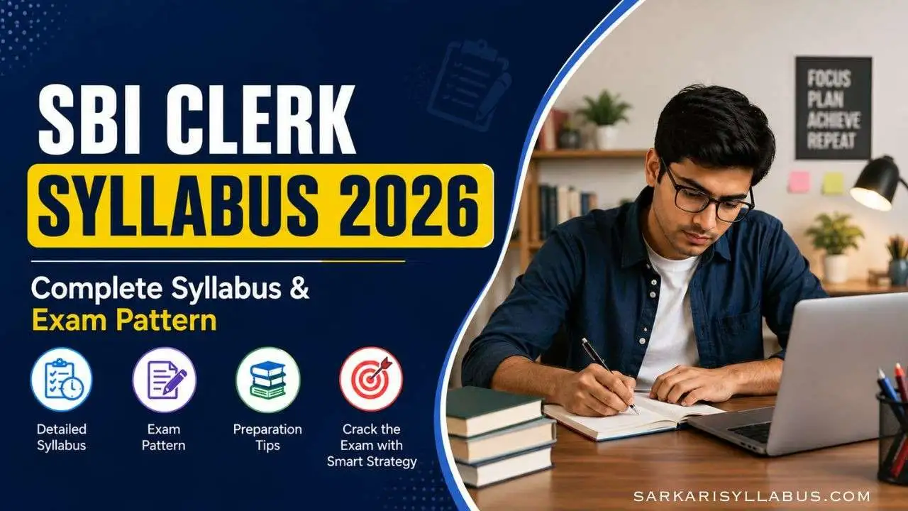 SBI Clerk Syllabus 2026